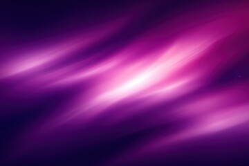Fototapeta premium Abstract purple and pink glowing light streaks against a dark background creating a smooth flowing effect