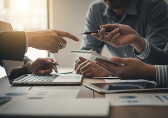 Business Team Collaboration Meeting.