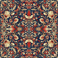seamless pattern with flowers