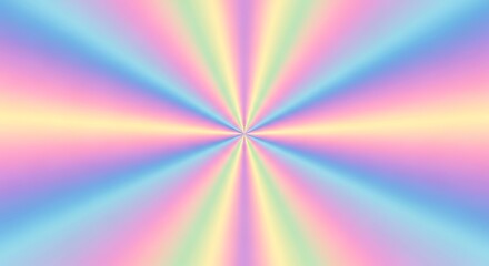 Colorful Radial Gradient Background Design.