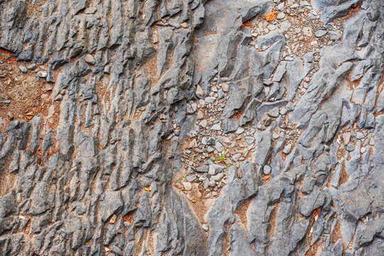 Stone and pebbles texture