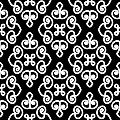 pattern batik flower damask ethnic boho ikat texture tribal geometric background