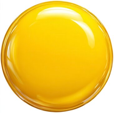 Round, glossy, yellow button (1)