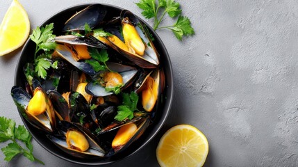 Mussels Seafood Bowl: Delicious Recipe, Fresh Ingredients