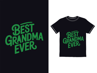 Best Grandma Ever Graphic Tee for Women