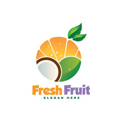 fruit logo design