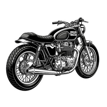 Classic Vintage Motorcycle Design For Motorcycle Enthusiasts