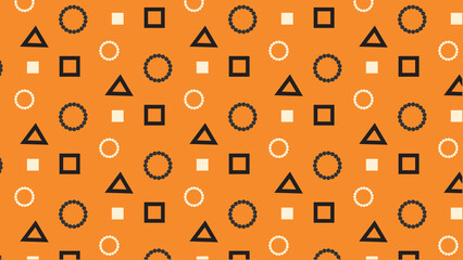 Confetti vector pattern multicoloured