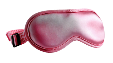 Pink Sleep Mask: A soft, pink sleep mask with an elasticated strap. Perfect for rest, relaxation, and blocking out light.