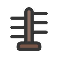 dummy outline fill icon