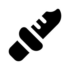 knife glyph icon