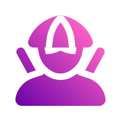 ninja gradient icon
