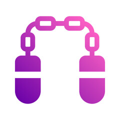 nunchaku gradient icon