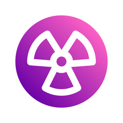 radiation gradient icon