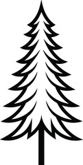 vector tree silhouette