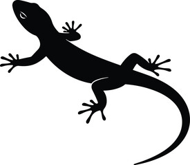 Naklejka premium Sleek black silhouette in a modern vector style, an adaptable graphic element ideal for diverse design projects and minimalist aesthetics.