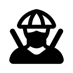 ninja line icon