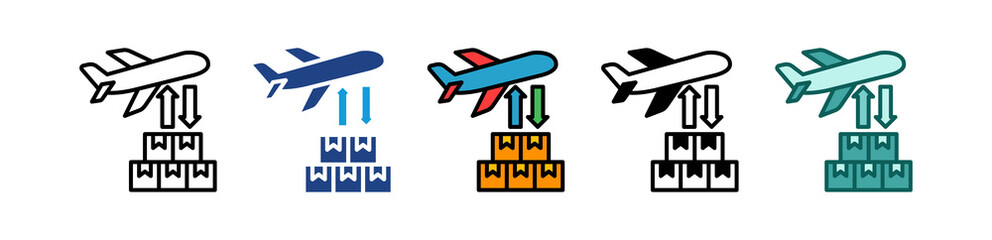 Cargos multiple icon