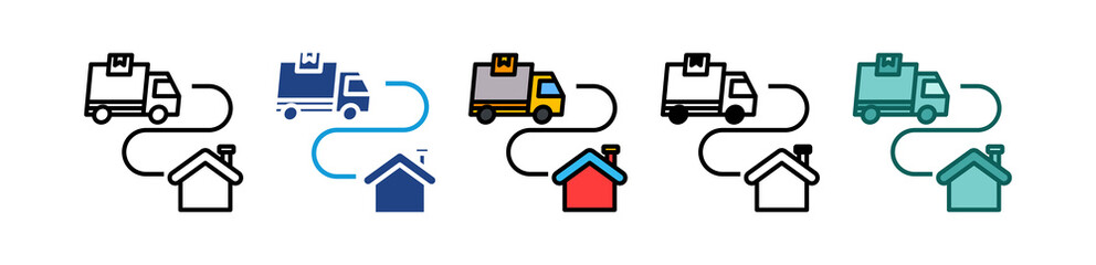 Shipping multiple icon