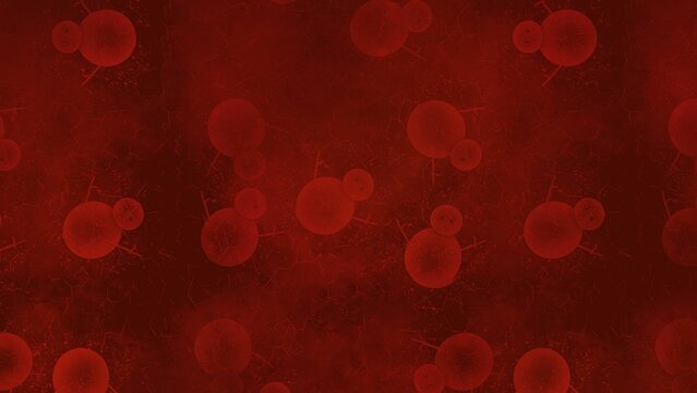 Cool Aqua Green Bokeh Glowing Circles Abstract Seamless Decorative Wallpaper.