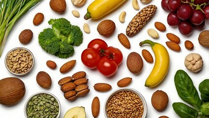 set of vegetables
