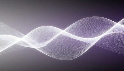 Abstract blue background with dynamic wave lines, a futuristic and digital fractal design