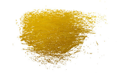 gold ink stain splash element