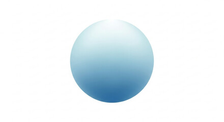 blue egg on white background