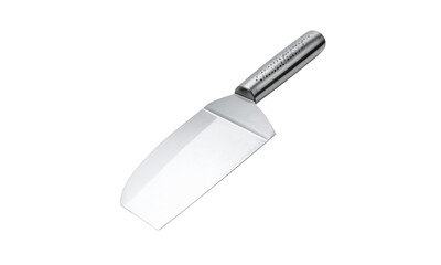 Fototapeta premium Sharp metal kitchen knife with a wooden handle