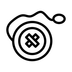 Obraz premium Yoyo icon design