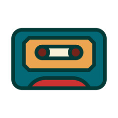 Audio Cassete icon design