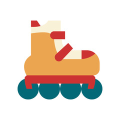 Rollerblades icon design