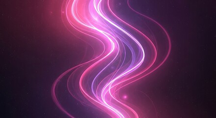 Abstract Pink and Purple Light Trails.