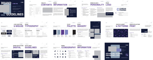 MedTech & Pharma Brand Identity GuideScientific Pharmaceutical & MedTech Brand Guideline V1