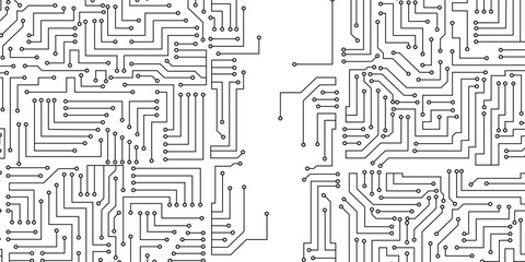 Abstract circuit, digital electronics scheme texture. 