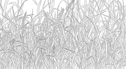 Obraz premium An abstract artistic representation of a dense forest canopy with dappled sunlight filtering through the leaves.