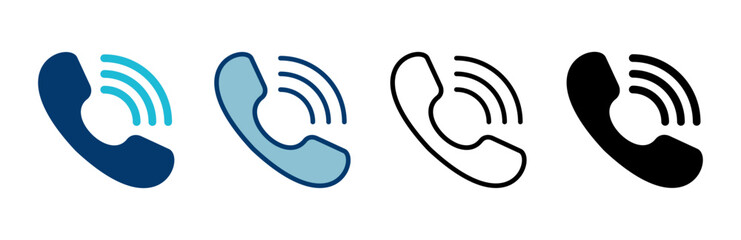 Obraz premium Call icon vector isolated on white background. Phone icon vector. mobile phone. telephone icon