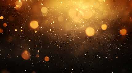 Obraz premium Beautiful sparks shine with special light. The dust sparks shine with special light. Christmas Abstract stylish light effect.