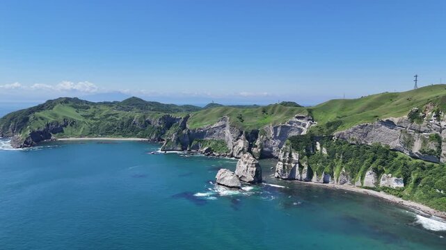 北海道室蘭市にある、トッカリショ、イタンキ浜、白鳥大橋を撮影しました。「トッカリショ」とはアイヌ語で「アザラシの岩」の意味です。