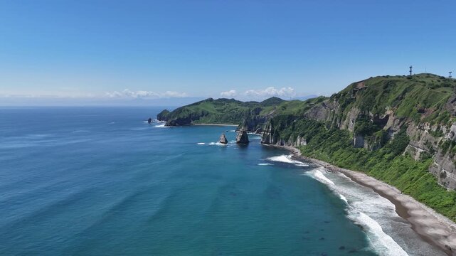 北海道室蘭市にある、トッカリショ、イタンキ浜、白鳥大橋を撮影しました。「トッカリショ」とはアイヌ語で「アザラシの岩」の意味です。
