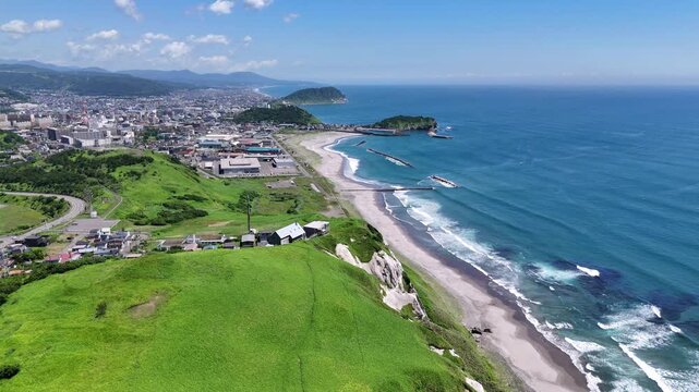 北海道室蘭市にある、トッカリショ、イタンキ浜、白鳥大橋を撮影しました。「トッカリショ」とはアイヌ語で「アザラシの岩」の意味です。