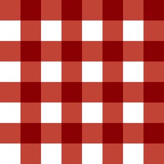 red and white plaid	