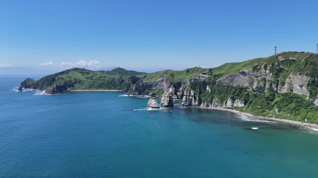 北海道室蘭市にある、トッカリショ、イタンキ浜、白鳥大橋を撮影しました。「トッカリショ」とはアイヌ語で「アザラシの岩」の意味です。