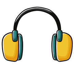Ear protection illustration