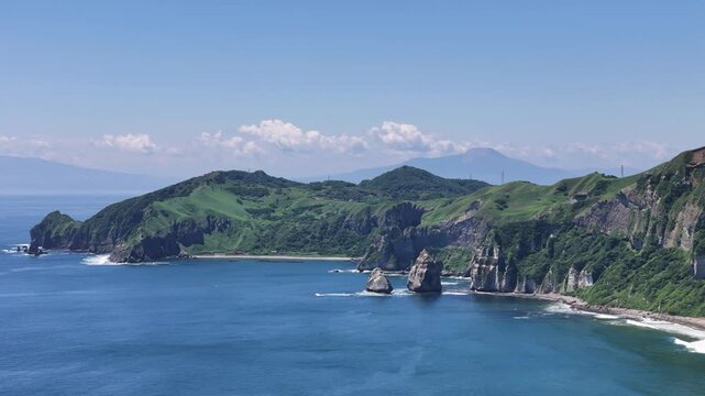 北海道室蘭市にある、トッカリショ、イタンキ浜、白鳥大橋を撮影しました。「トッカリショ」とはアイヌ語で「アザラシの岩」の意味です。