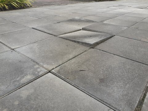 Uneven sidewalks increase the risk of accidents.