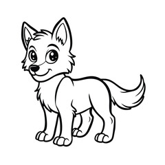 Obraz premium Charming stylized cartoon illustration of a person with vibrant colors and playful elements