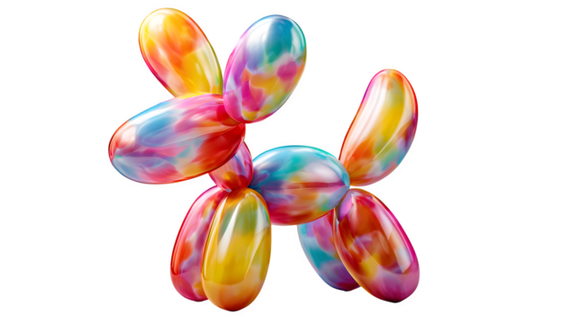 colorful easter bunny