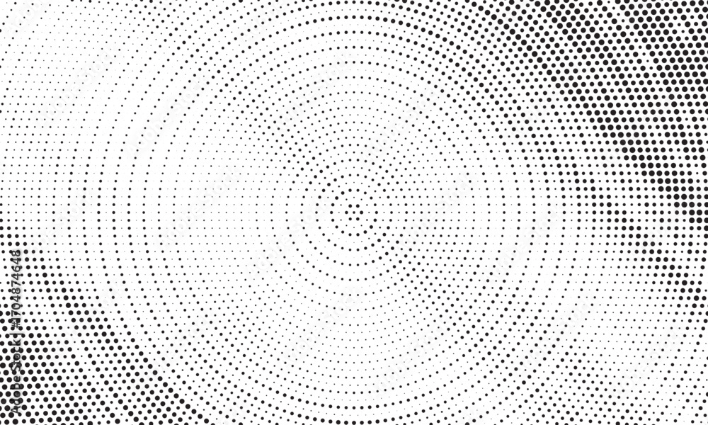 Aufkleber halftone background vector, abstract backdrop design with two tone pattern and copy space for edit y