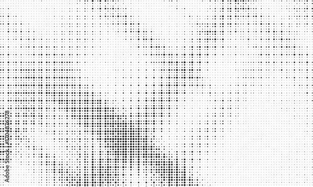 Aufkleber halftone background vector, abstract backdrop design with two tone pattern and copy space for edit y